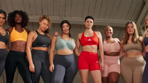 adidas tweet boobs|Adidas shows bare breasts in sports bra ad .